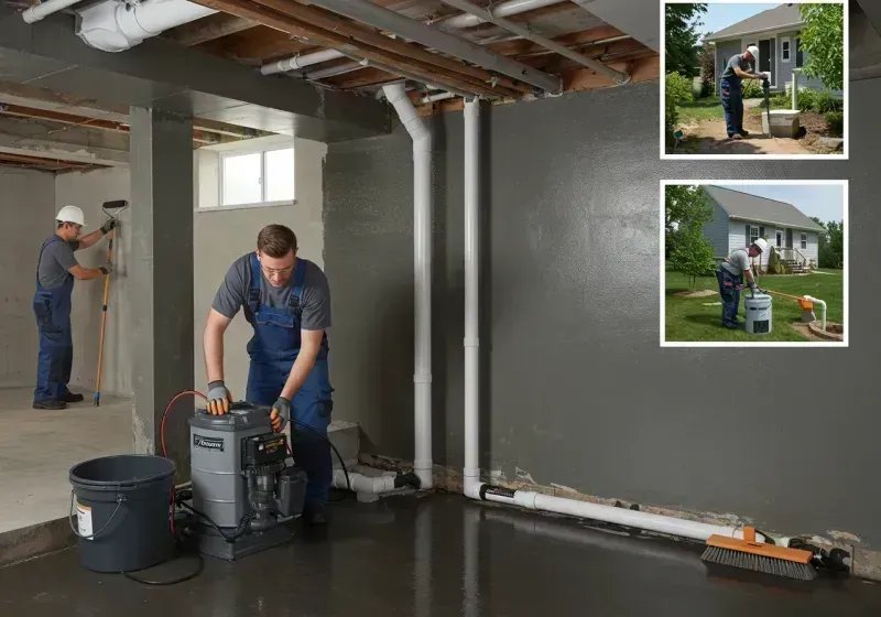 Basement Waterproofing and Flood Prevention process in Dimmitt, TX